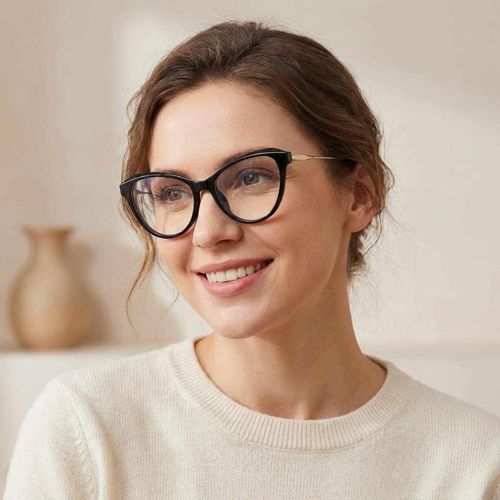 Rame Ochelari Protectie Calculator Stil Cat Eye - Femei