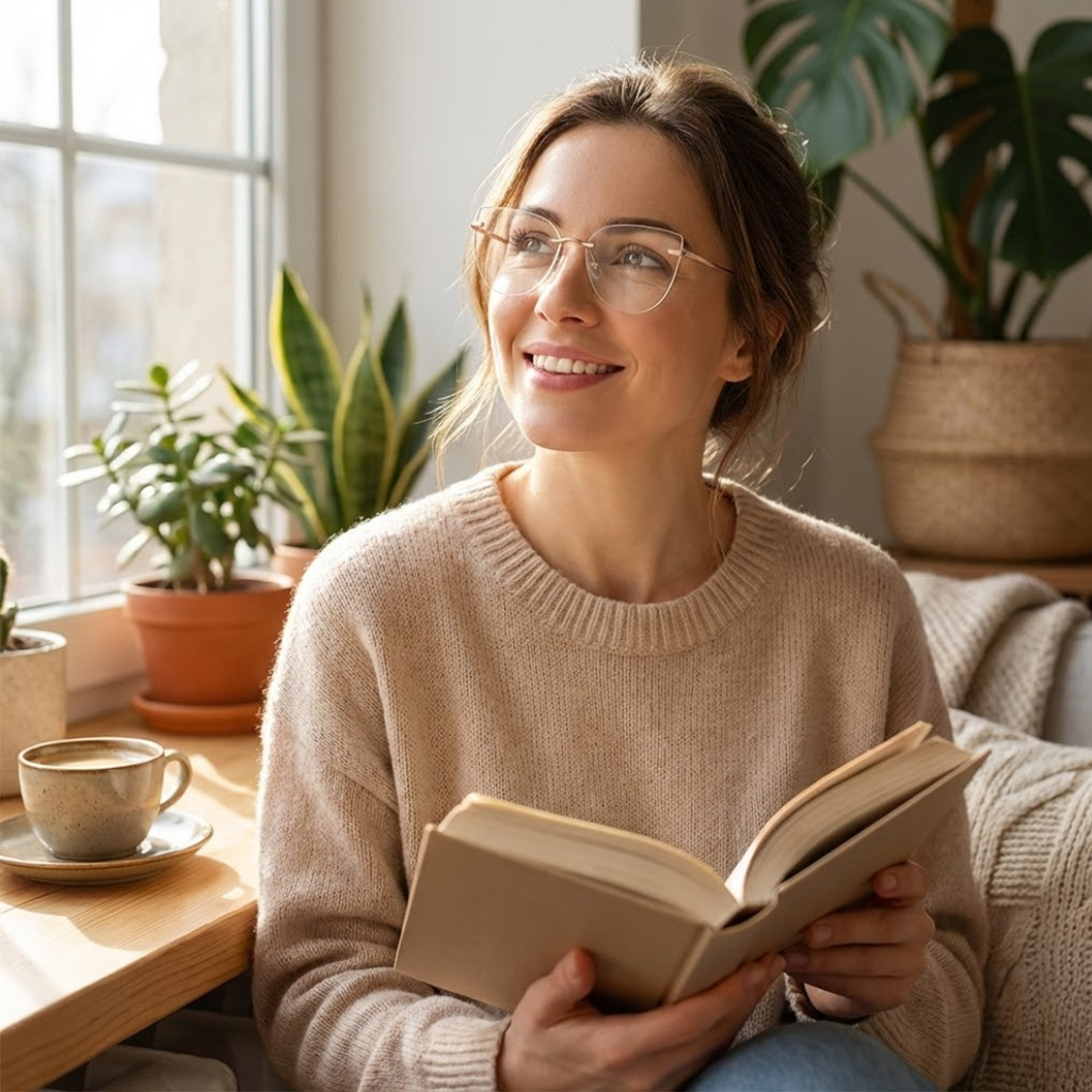 Rame Ochelari Rose Gold - Frameless pentru Femei