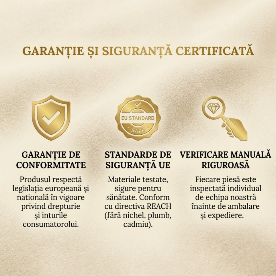Set 3 Brățări Herringbone Triple – Placate cu Aur 18K