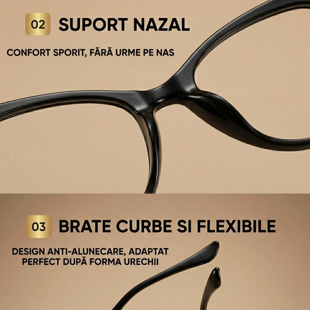 Rame Ochelari Protectie Calculator Stil Cat Eye - Femei