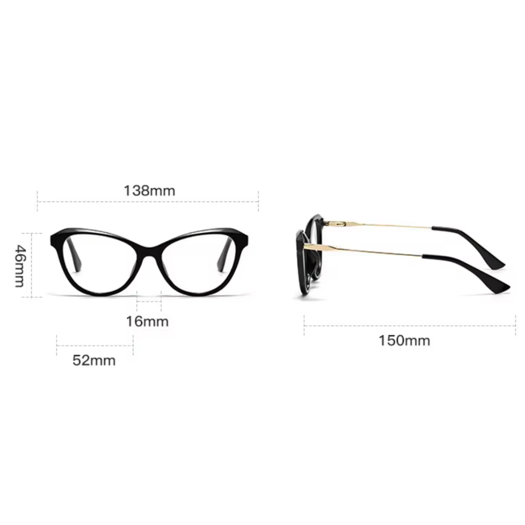 Rame Ochelari Protectie Calculator Stil Cat Eye - Femei